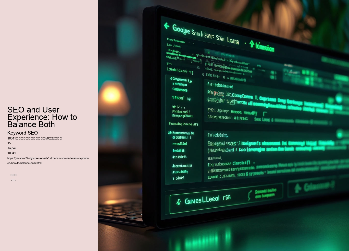 SEO and User Experience: How to Balance Both