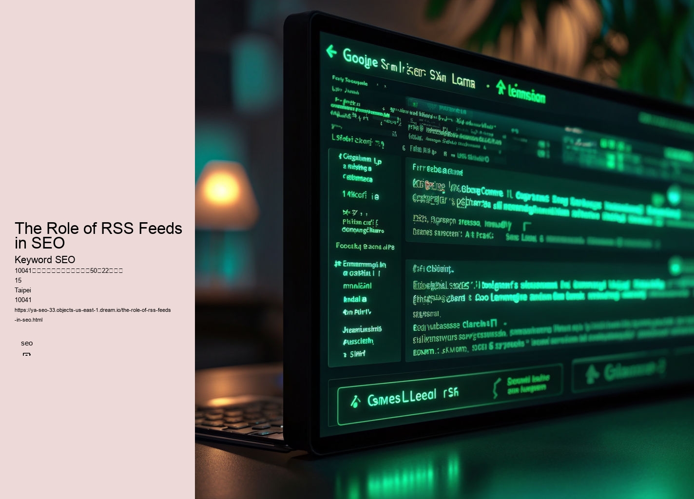 The Role of RSS Feeds in SEO